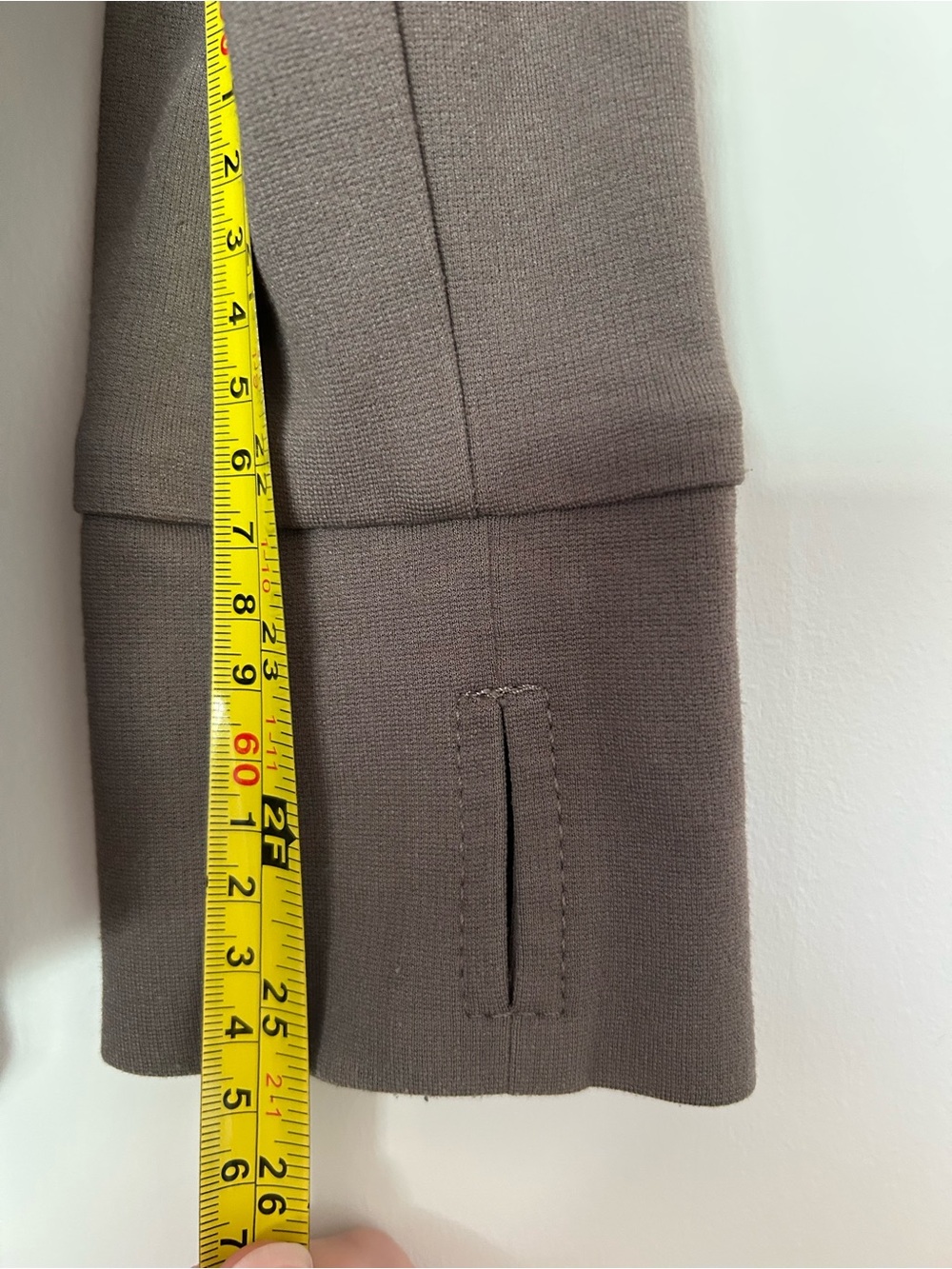 White House Black Market asymmetrical cowl-neck jacket sz 4 - Picture 15 of 15